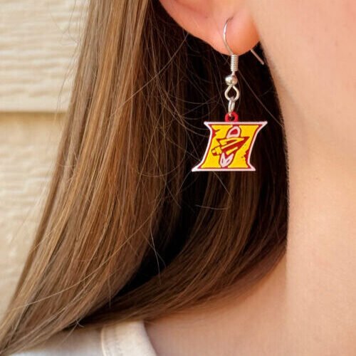 IMG_1105 Hays High School Earrings (Econo)